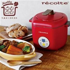 日本麗克特 Healthy CotoCoto微電鍋【台灣公司貨】-櫻桃紅